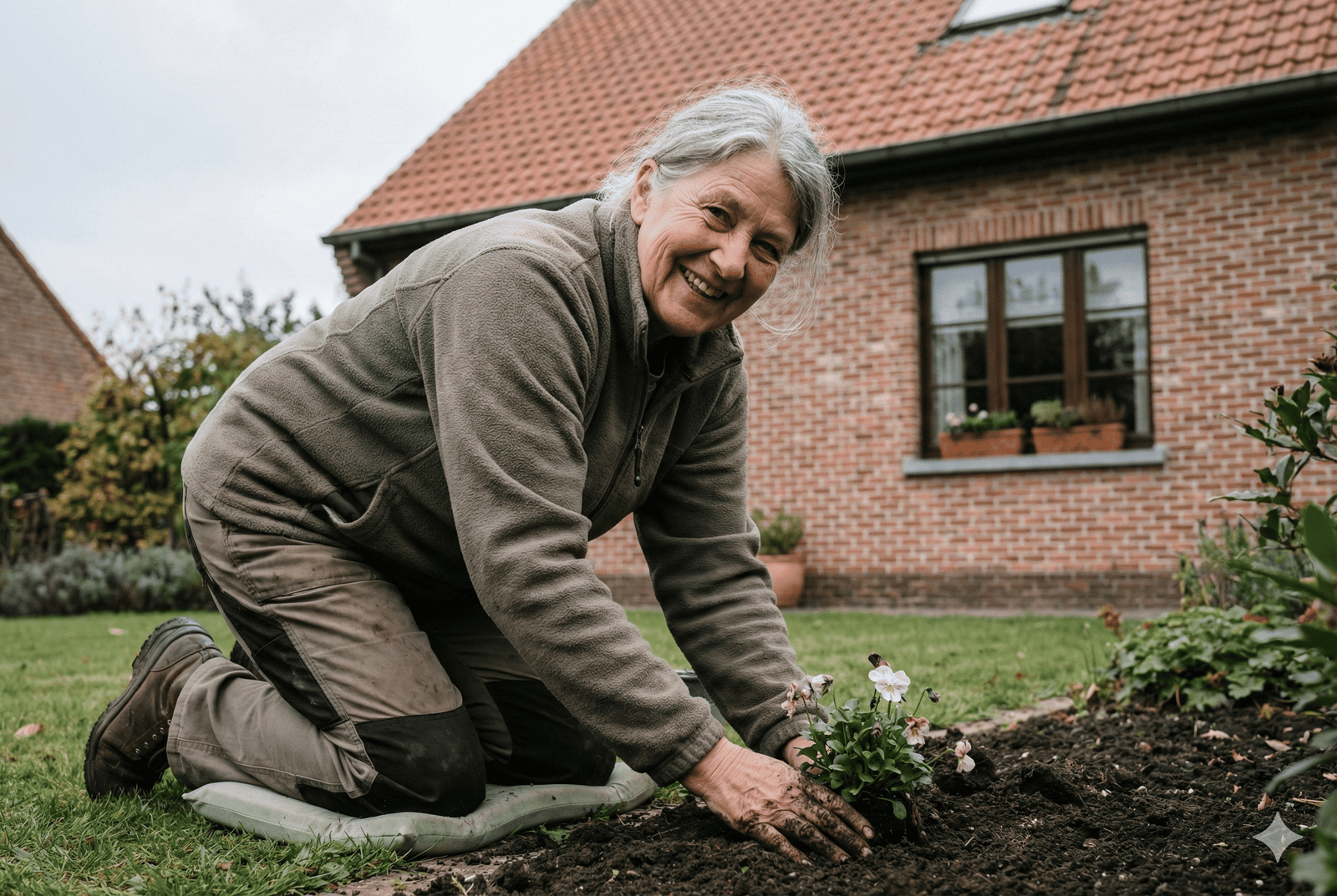 Jardinage confortable